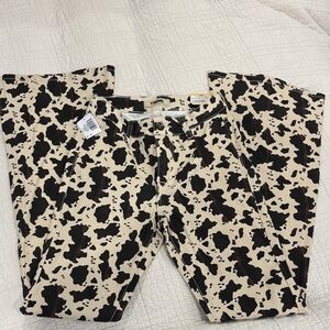 Rock & Roll cowhide Patterned Jeans